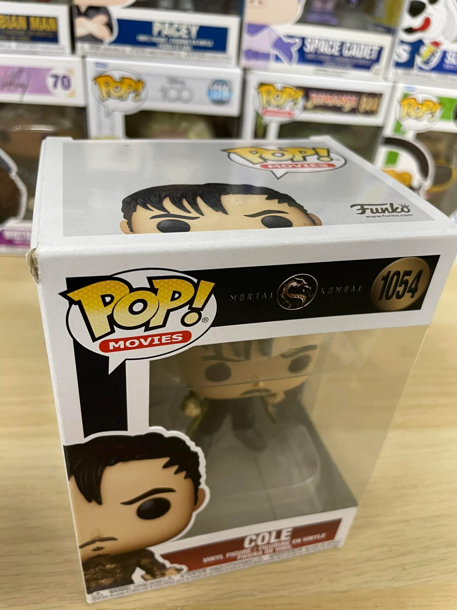 Figurka Mortal Kombat: Funko POP Cole Young 1054 (Pęknięty Róg Pudełka) – zdjęcie 4