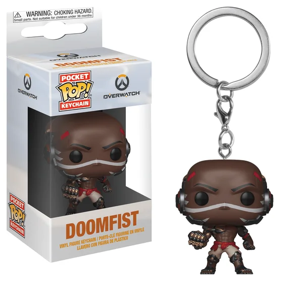Funko POP! Overwatch Keychain: Overwatch- Doomfist (Exclusive) *Na zamówienie