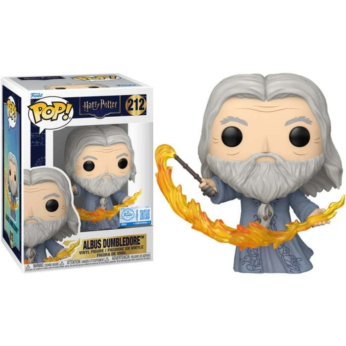 Funko POP! Harry Potter - Albus Dumbledore (Flames) Special Edition #212