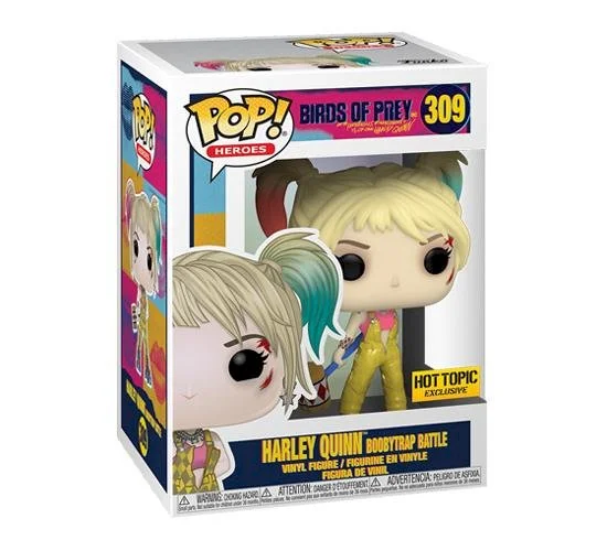 Figurka Birds of Prey Funko POP! Harley Quinn Boobytrap Battle 309 Hot Topic Exc *Na zamówienie