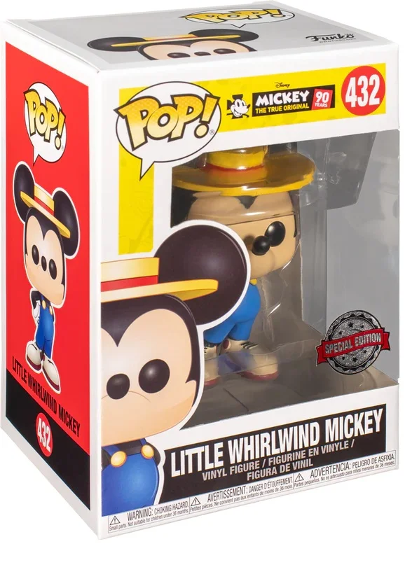 Figurka Funko POP! Mickey Mouse 90th Anniversary Little Whirlwind Mike Special Edition #432 – zdjęcie 2