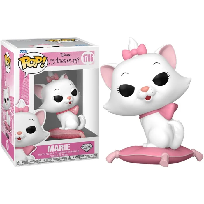 Funko POP! The Aristocats - Marie on Pillow Diamond Glitter Diamond Collection