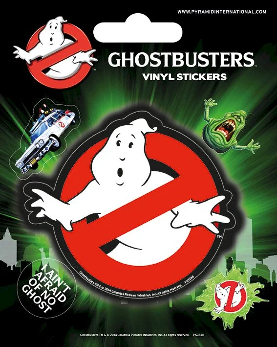 Figurka Piramid : Zestaw nalepek Ghostbusters