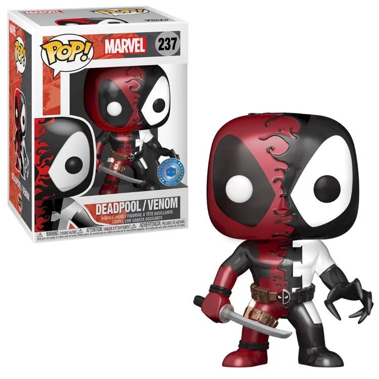 Figurka Funko POP MARVEL: Venomized Deadpool 237 Metallic PIAB Exclusive
