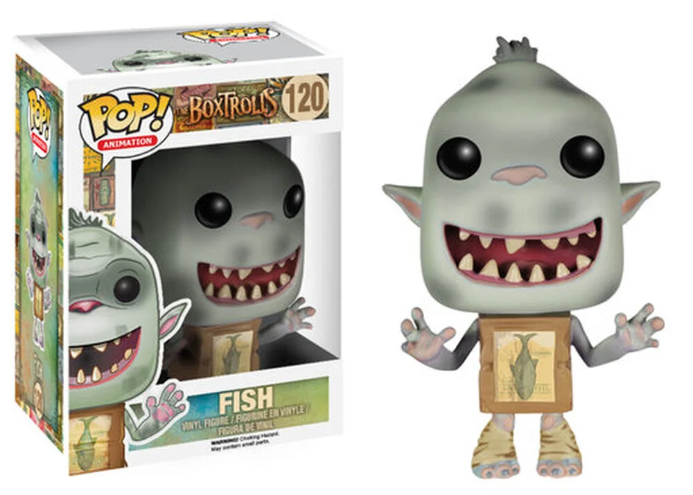 Funko POP! Boxtrolls The Boxtrolls - Fish 120 *Na zamówienie
