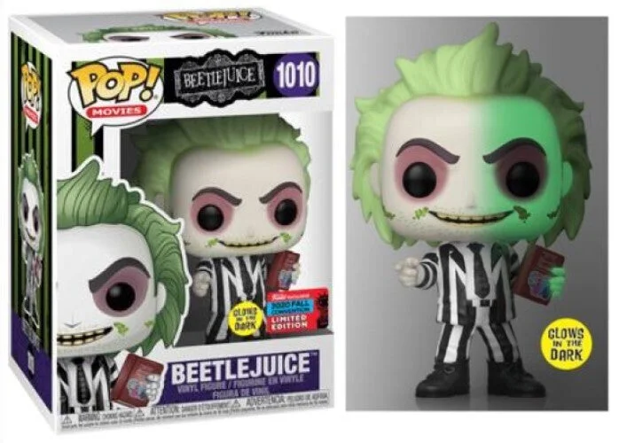 Figurka Funko Pop! Movies: Beetlejuice - Beetlejuice (Gitd)(2020 Fall Convention) #1010* Na zamówienie