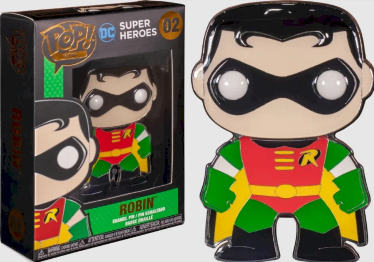 Funko Pin przypinka DC Heroes: Robin 02