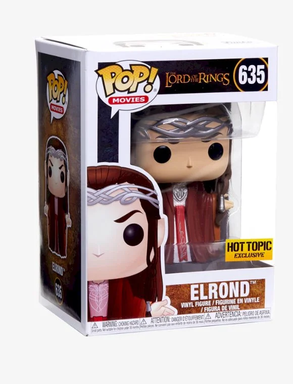 Figurka Funko POP! Lord Of The Rings Elrond Hot Topic #635 *Na zamówienie – zdjęcie 2