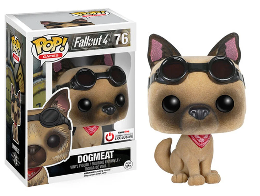 Funko POP! Fallout 4 - Dogmeat 76 (Flocked) *Na zamówienie