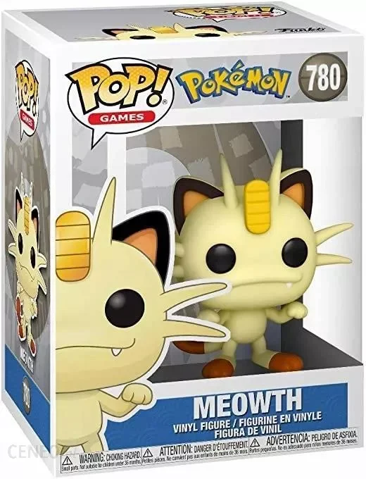Figurka Funko POP Pokemon - Meowth 780 – zdjęcie 2