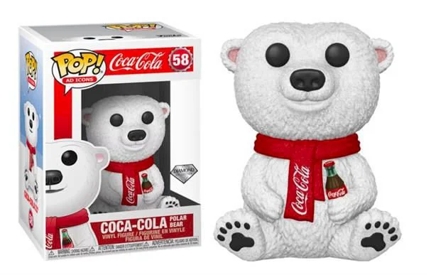 Figurka Funko POP Coca-Cola: Diamond Polar Bear 58 Exc *Na zamówienie