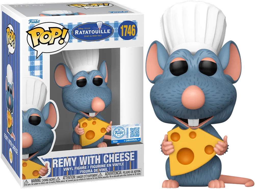 Figurka Funko POP! Ratatouille - Remy with Cheese #1746 Special Edition