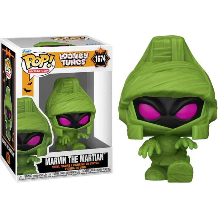 Figurka Funko POP! Looney Tunes Halloween - Marvin the Martian (Mummy) #1674