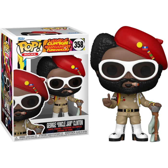 Figurka Funko POP Parliament - Funkadelic - George "Uncle Jam" Clinton 358
