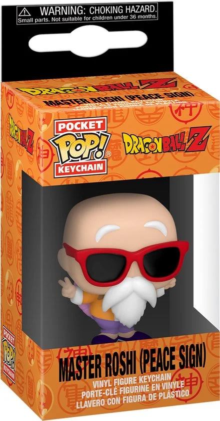 Funko Dragon Ball Z brelok Master Roshi Peace Sign