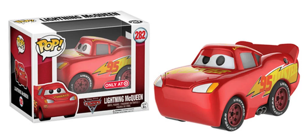 Funko POP! Pixar Lightning McQueen (Chrome) 282 (Exclusive) *Na zamówienie