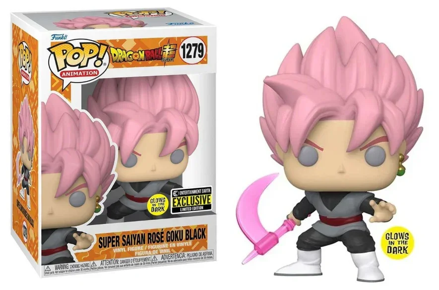 Figurka Funko Pop! Animation: Dragonball Z - Super Saiyan Rose Goku Black (Gitd)(Entertainment Earth) #1279* Na zamówienie