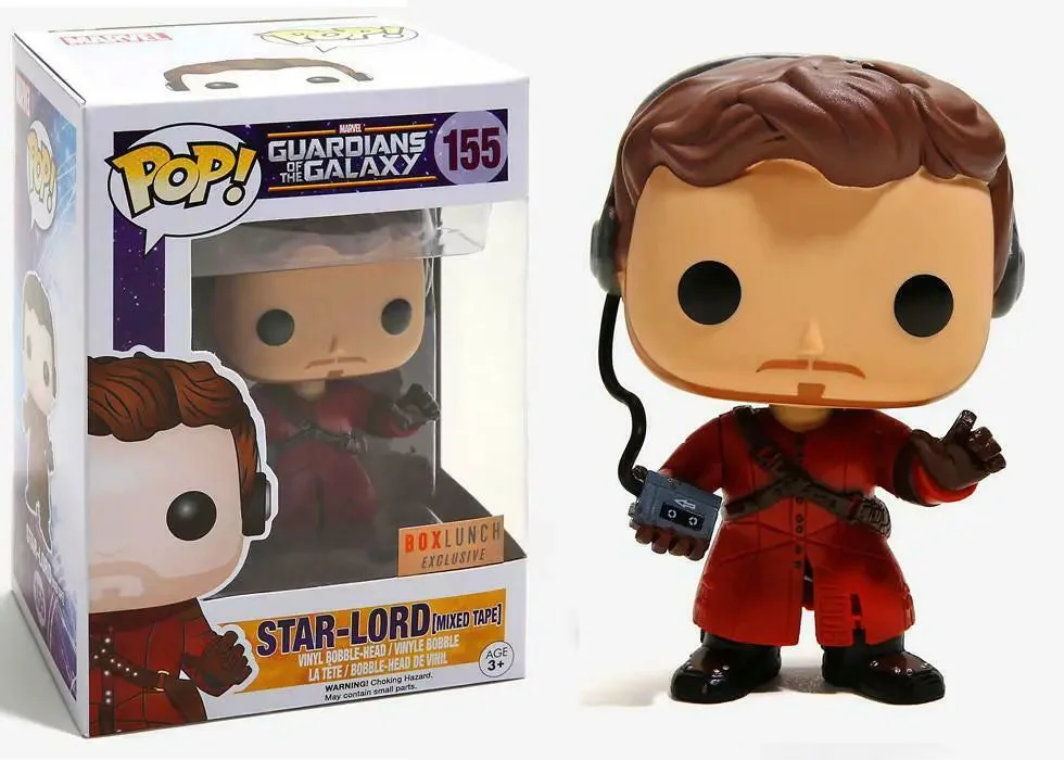 Figurka Funko POP! Guardians of the Galaxy vol.2 Star-Lord 155 box lunch Stan 8/10 BoxLunch #10