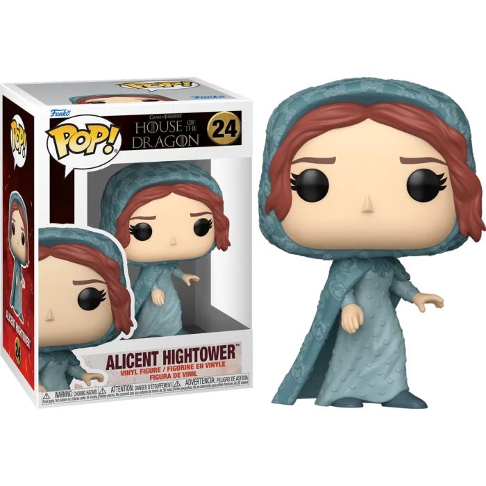 Figurka Funko POP Game of Thrones: House of the Dragon - Alicent Hightower (Teal Cloak) 24* Uszkodzony box