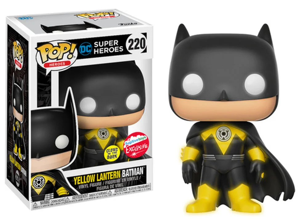 Funko POP! DC Comics Batman - Yellow Lantern Batman (MTGL) 220 (Glow) *Na zamówienie