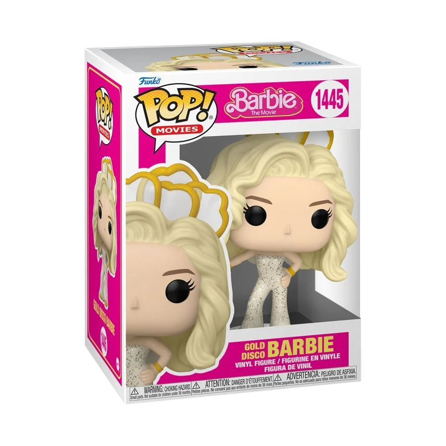 Funko POP!  Barbie- Gold Disco Barbie 1445