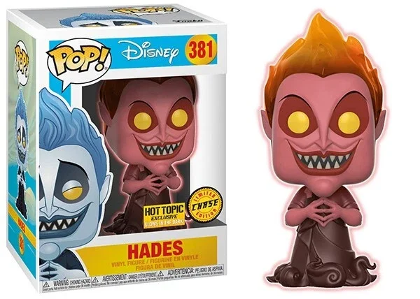 Funko pop Hercules: Hades Chase 381 HotTopic exclusive