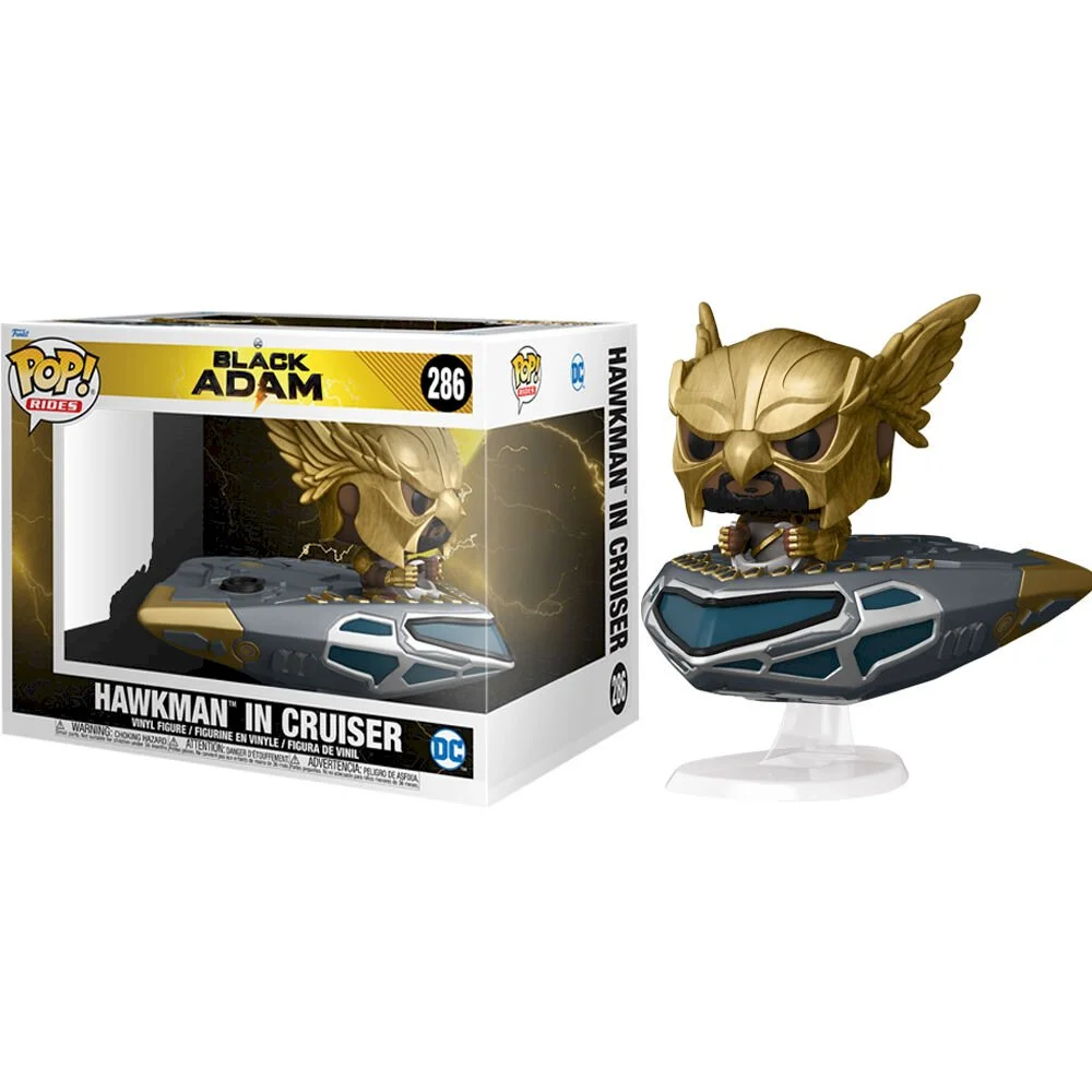Figurka Funko POP Black Adam: Hawkman in Cruiser 286