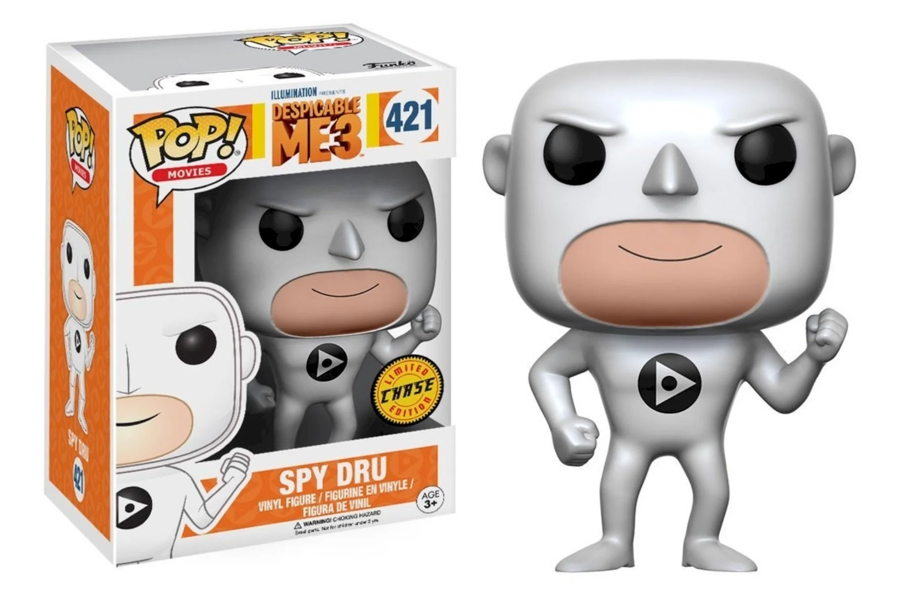 Figurka Despicable Me (Minionki) Funko POP SPY DRU (White) – zdjęcie 3