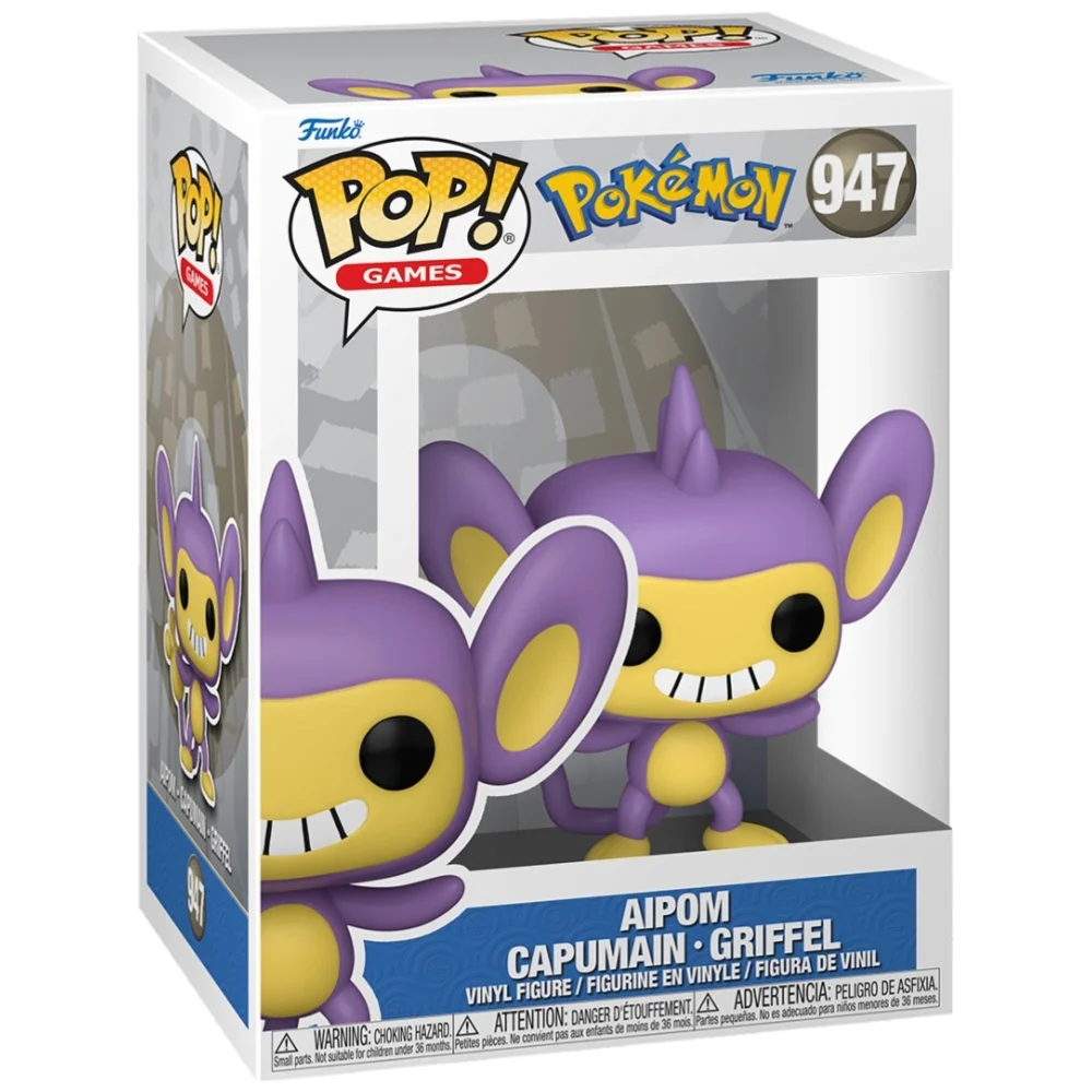 Figurka Funko Pop! Games: Pokemon - Aipom Capumain Griffel #947
