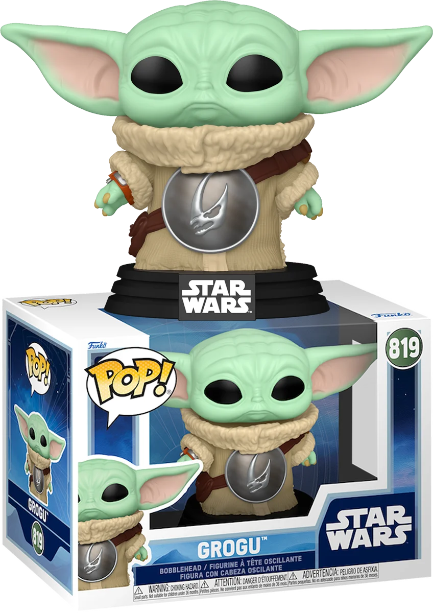 Figurka Funko POP! Star Wars: The Mandalorian & Grogu (2026) - Grogu with Crest #819