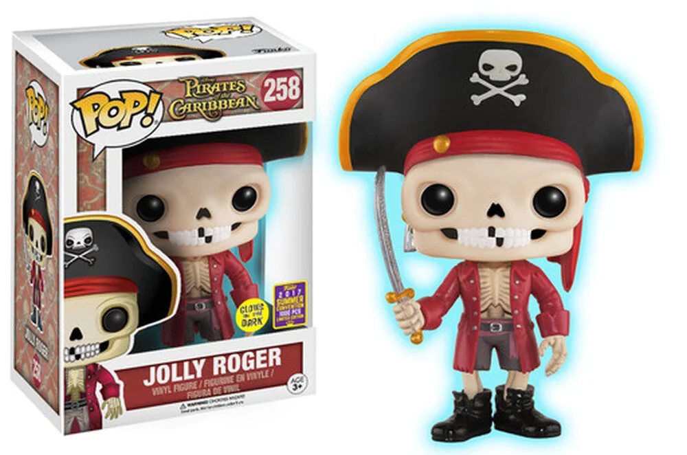 Funko POP! Disney land Resort - Jolly Roger (GW) 258 (Exclusive) *Na zamówienie