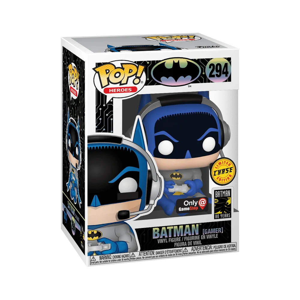 Funko POP! DC Comics GSB: Black Friday 2019 - POP Gamer Batman CHASE 294 (Chase) *Na zamówienie