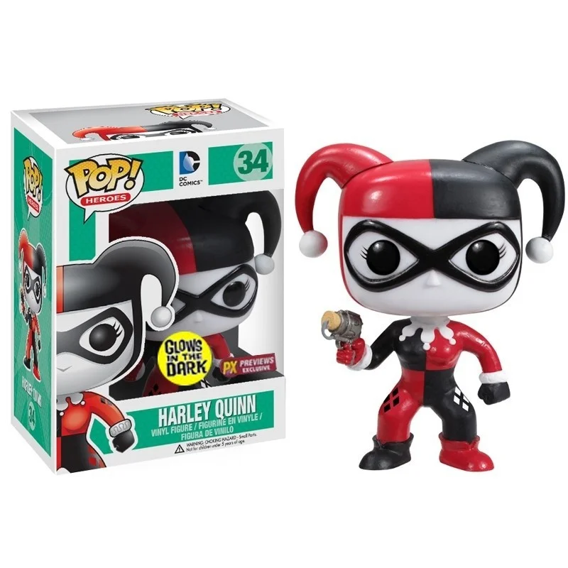 Funko POP! DC Comics Harley Quinn Glow Special Edition #34