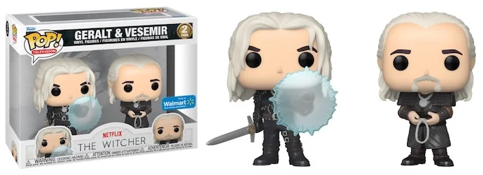Figurka Funko POP Netflix's The Witcher - Geralt & Vesemir 2-Pack Figures ( Walmart Exclusive)