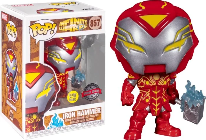 Figurka MARVEL: Infinity Warps Funko POP Iron Hammer 857 Glow Exc