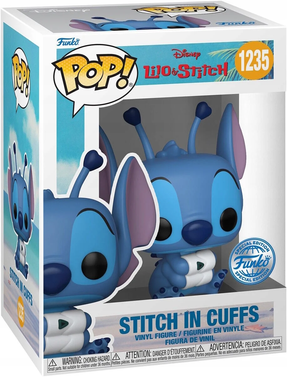 Figurka Funko POP! Lilo & Stitch  Stitch in cuffs 1235 Exclusive – zdjęcie 2