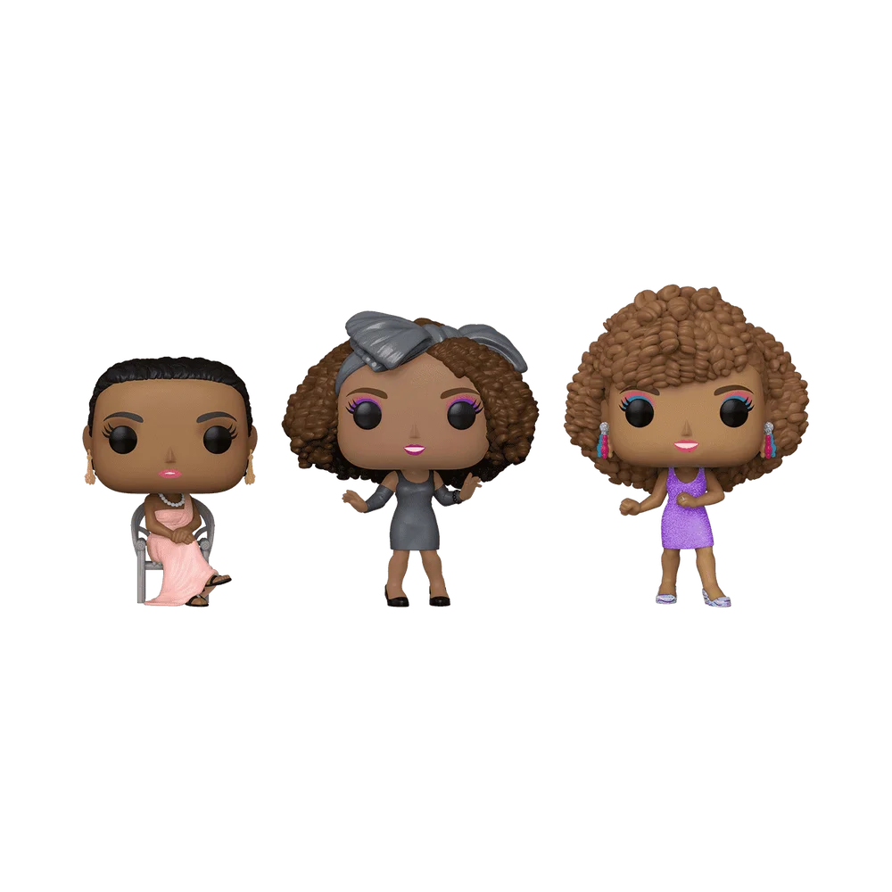 Funko POP! Whitney Houston Whitney Houston (Diamond) 3-Pack (Exclusive) *Na zamówienie