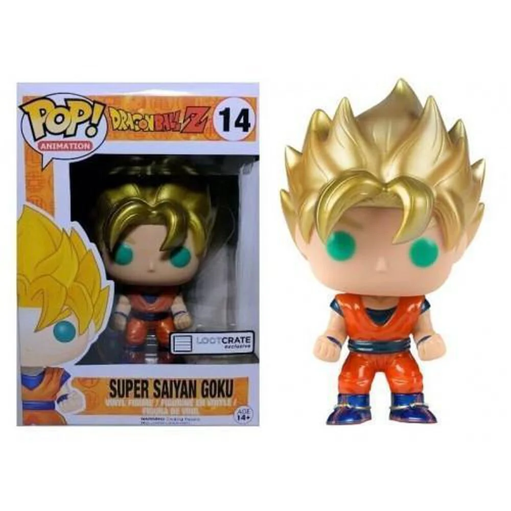 Funko POP! Dragon Ball DBZ - Super Saiyan Goku Metallic 14 (Metallic) *Na zamówienie