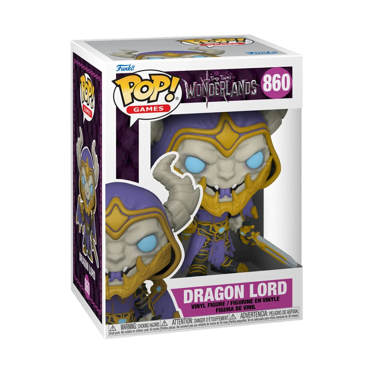 Figurka Funko Pop Tiny Tina’s Wonderland: Dragon Lord 860 – zdjęcie 3