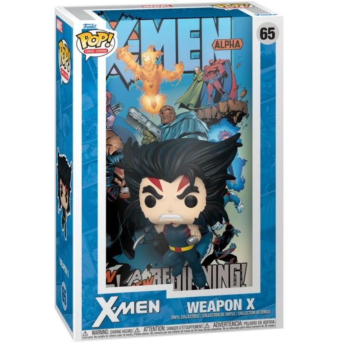 Funko POP! X-Men - Weapon X in The Astonishing X-Men: The Age of Apocalypse Pop! Comic Covers Figure #1