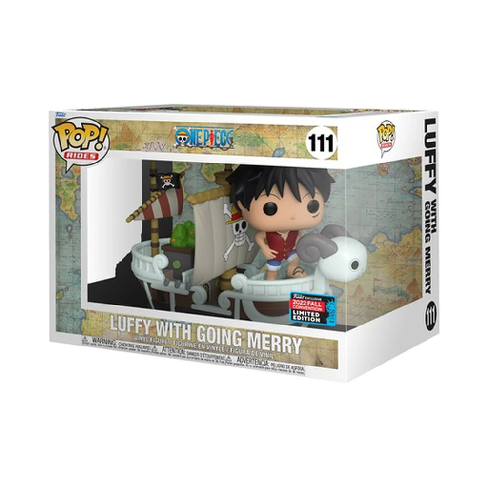 Funko POP! One Piece Luffy With Going Merry (2022 Fall Convention) 111 (Fall Convention) *Na zamówienie