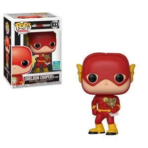 Figurka Funko Pop! Television: The Big Bang Theory - Sheldon Cooper As The Flash (2019 Summer Convention) #833* Na zamówienie