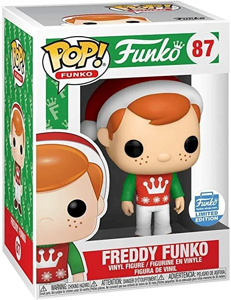 Funko POP! Funko Freddy Funko (Holiday) Funko Shop #87 *Uszkodzony box