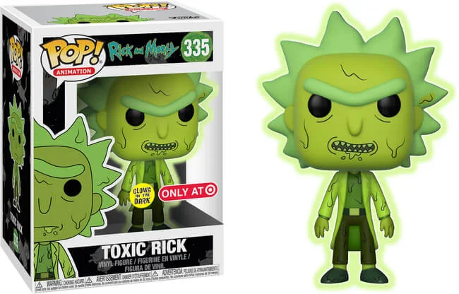 Figurka Funko POP! Animation Rick And Morty - Toxic Rick Glow (Target) #335 *Na zamówienie