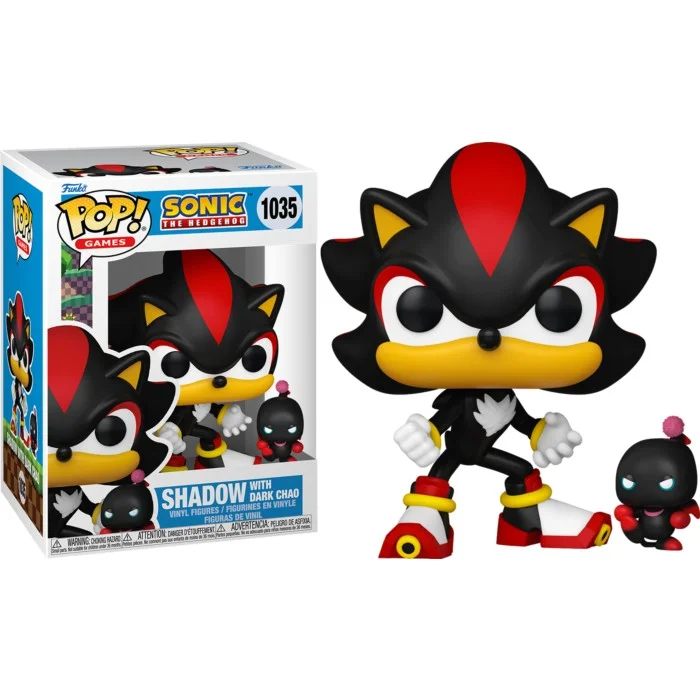 Funko POP! Sonic the Hedgehog - Shadow with Dark Chao #1035