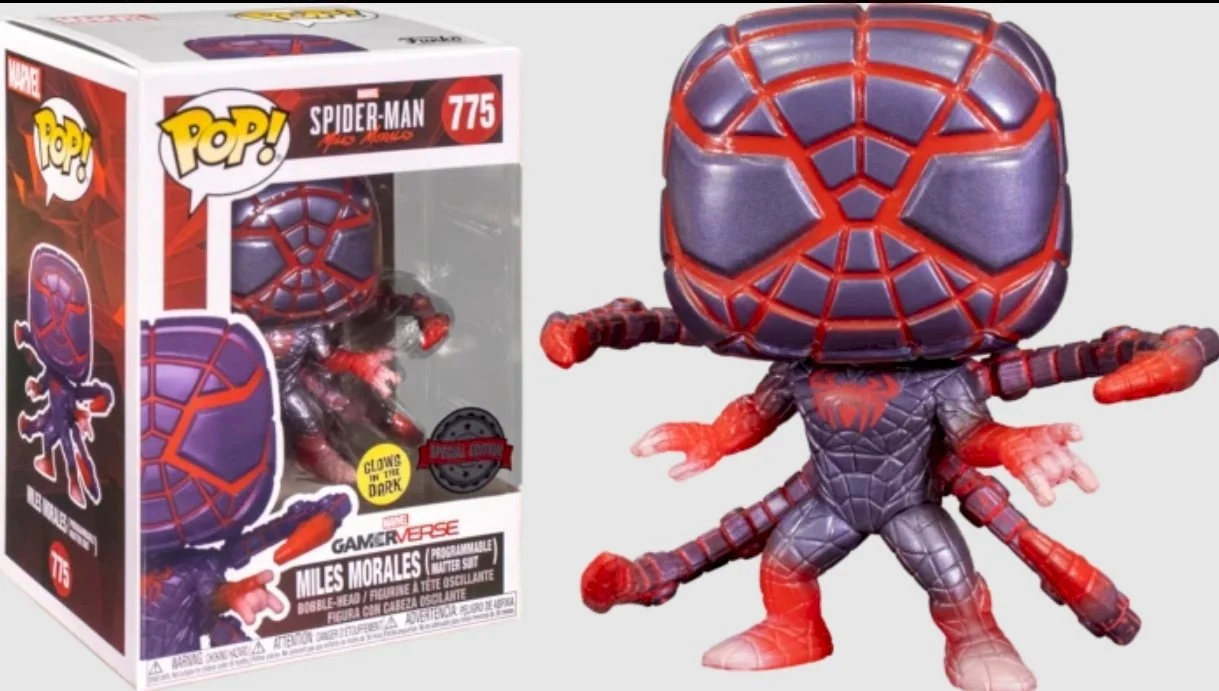 Figurka Spider man Funko POP Miles Morales P.M Suit 775 Exc