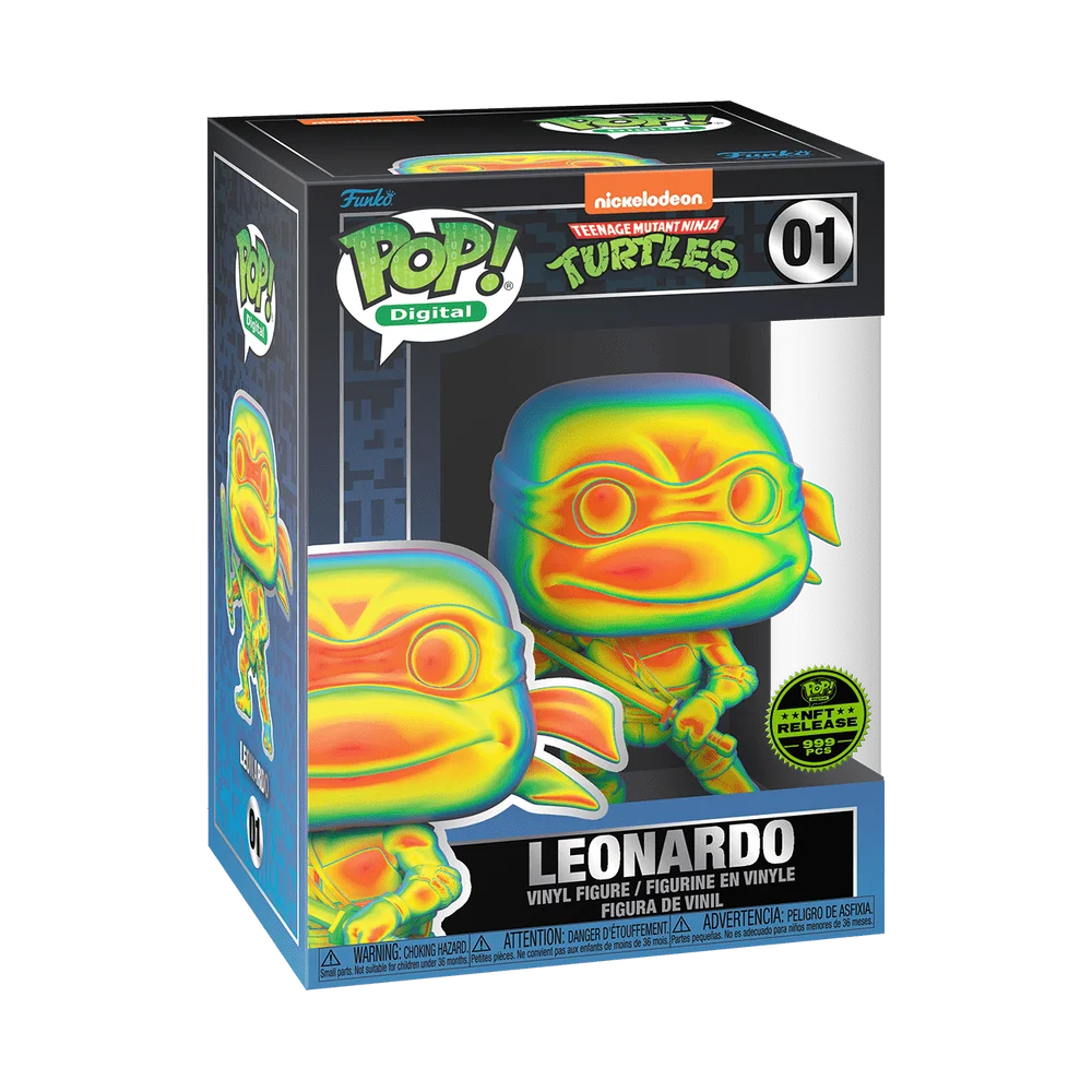 Funko POP! Teenage Mutant Ninja Turtles Leonardo (NFT Release) (Thermal) 01 (Exclusive) *Na zamówienie