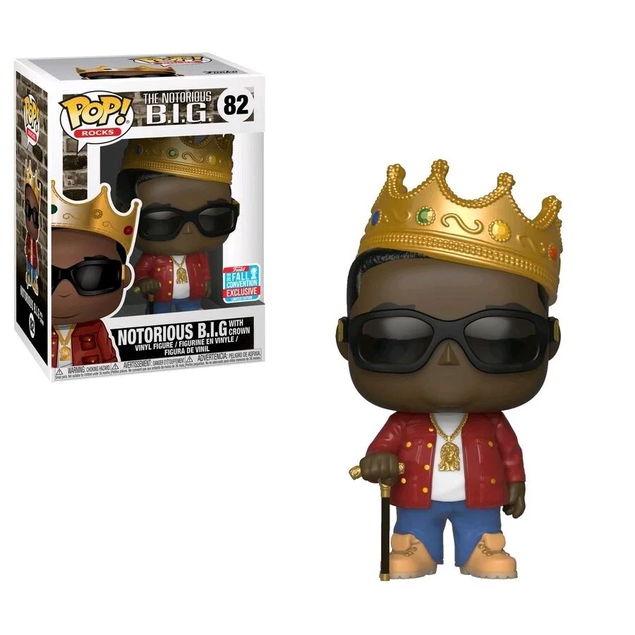 Figurka Funko POP! Rocks: The Notorious B.I.G. - The Notorious B.I.G Crown (Toy Tokyo) 82 *Na zamówienie