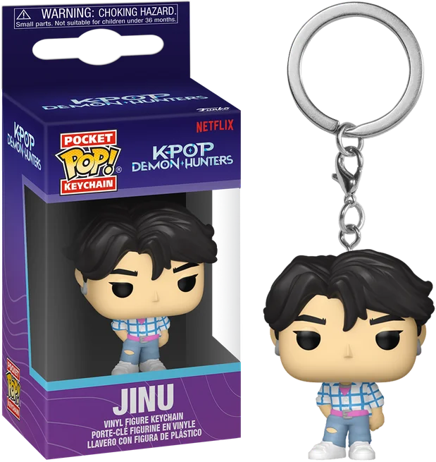 Figurka Funko POP! K-Pop Demon Hunters - Jinu Pocket Pop! Keychain