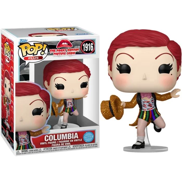 Funko POP! Rocky Horror Picture Show (1975) - Columbia Diamond Glitter Pop! Plus Figure Diamond Collection